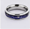 Korean Style ECG Couple Ring