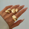 Glossy Hug Ring