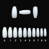 500 transparentnatural fake nails