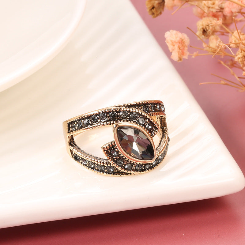 Kinel Boho EthnicCrystal Ring