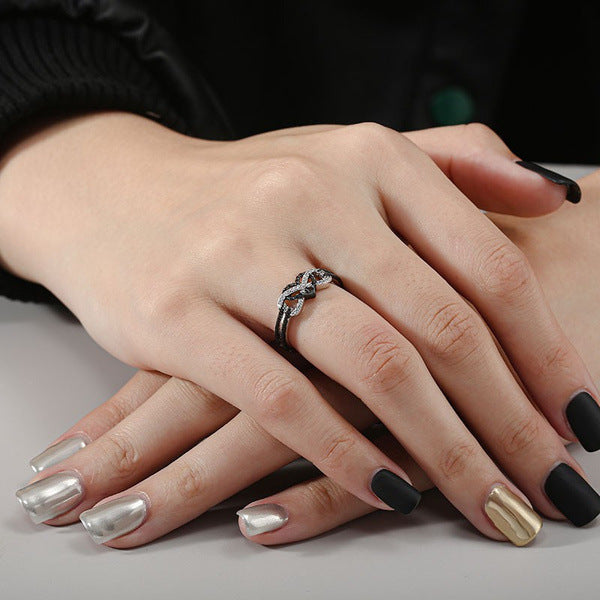 Marcatsa Anchor Rope Letter 8Ring
