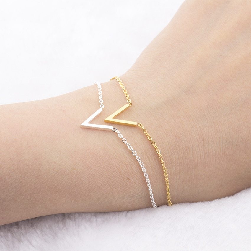 V BraceletsStainless Steel Chain