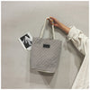 Ladies Shoulder Stripe Tote Summer Beach Bag