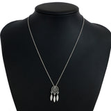 Hollow feather bracelet pendant earrings ring set