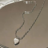 Gentle Love Pendant Necklace Versatile For Women