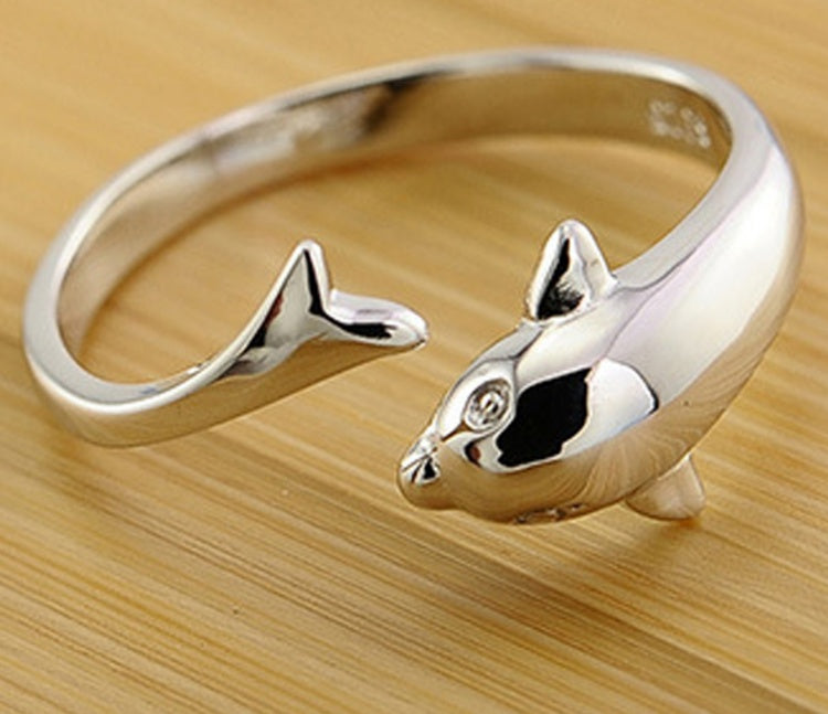 Cute Dolphin AdjustableRing