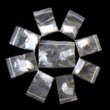 500 transparentnatural fake nails