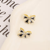 Butterfly Diamond Stud Earrings
