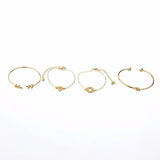 ToconaT Fashion Bohemia LeafBracelet