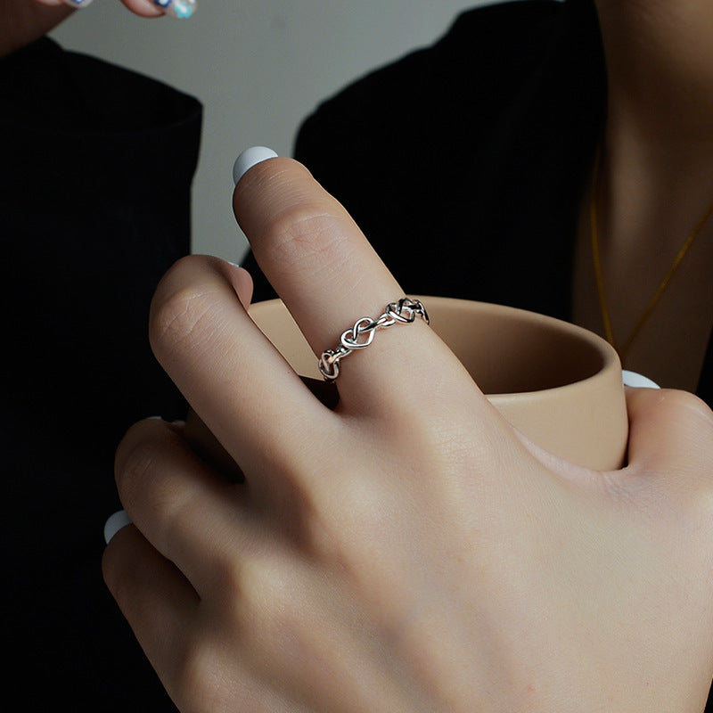 Niche Design Sterling Silver Star Ring