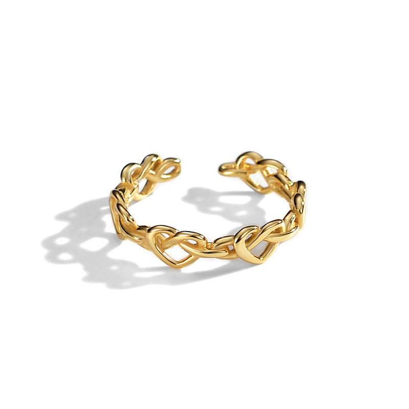Niche Design Sterling Silver Star Ring