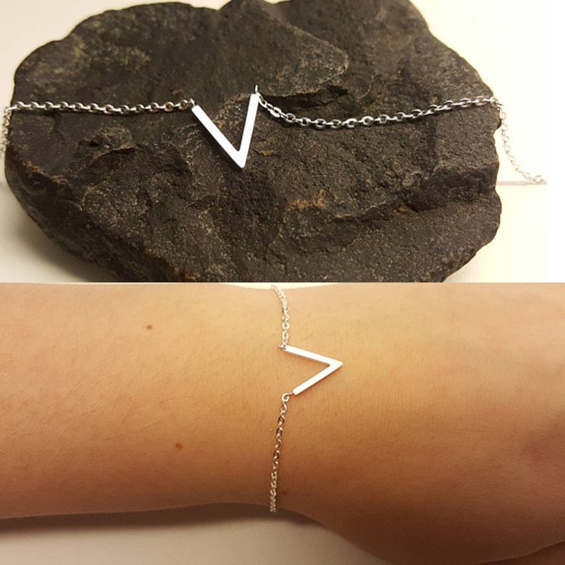 V BraceletsStainless Steel Chain