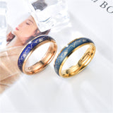 Korean Style ECG Couple Ring