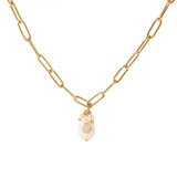 Cross Chain Stainless Steel Necklace For Women