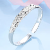 Peacock Fashion Silver Plated Bracelet