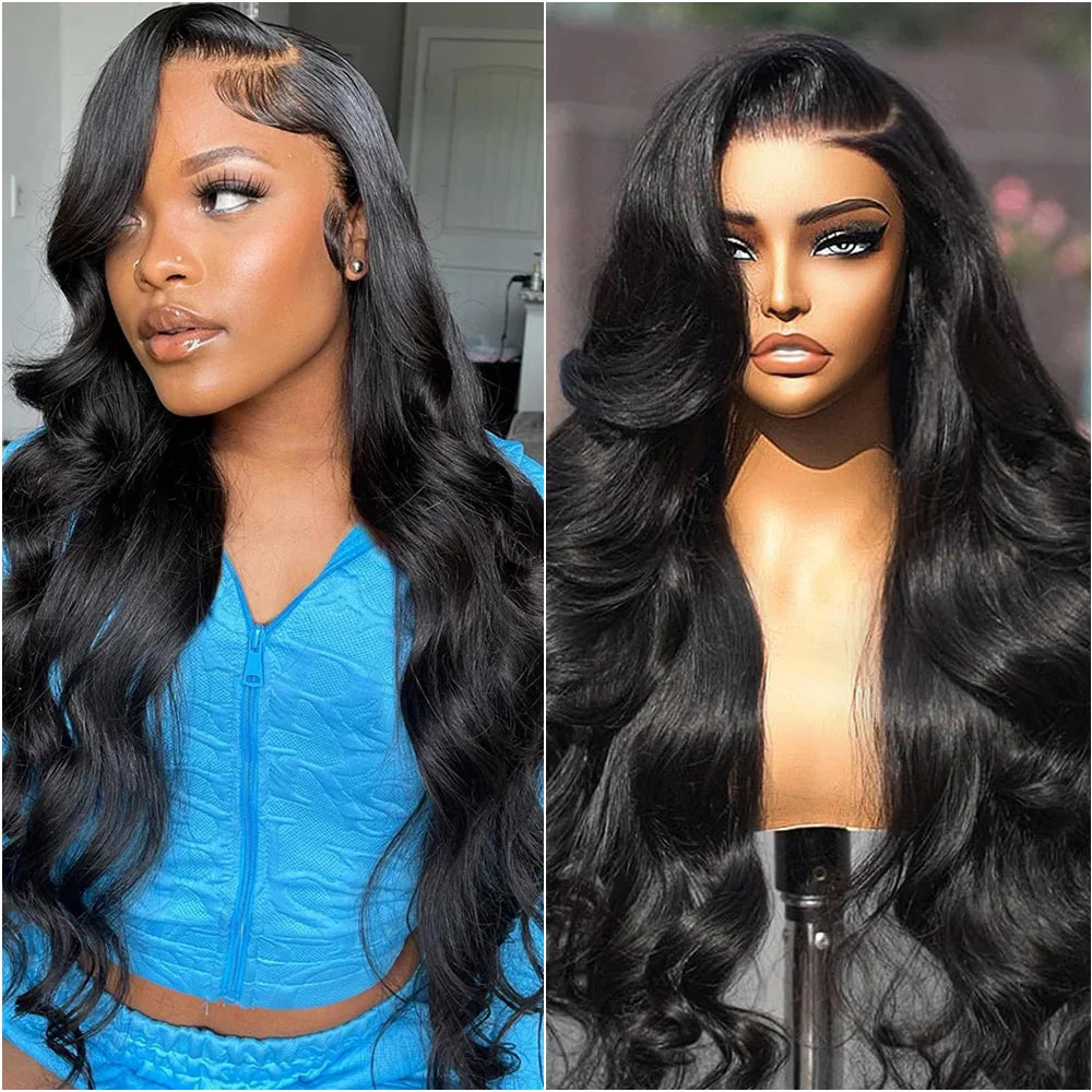 Body Wave HD Lace Frontal Brazilian Curly Hair Wigs
