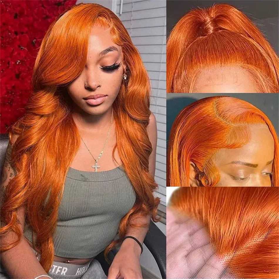 Ginger Hd Lace Front Deep Hair Wig