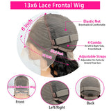 HD Transparent Lace Full Frontal Curly Hair Wigs