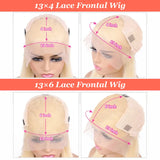 Honey Blonde Body Wave Deep Hair Wig