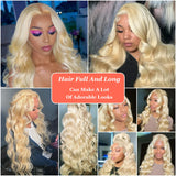 Honey Blonde Body Wave Deep Hair Wig