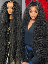 Hd Transparent Loose Deep Wave Lace Frontal Wig