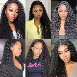 Deep Wave Lace Front Curly Hair Wigs