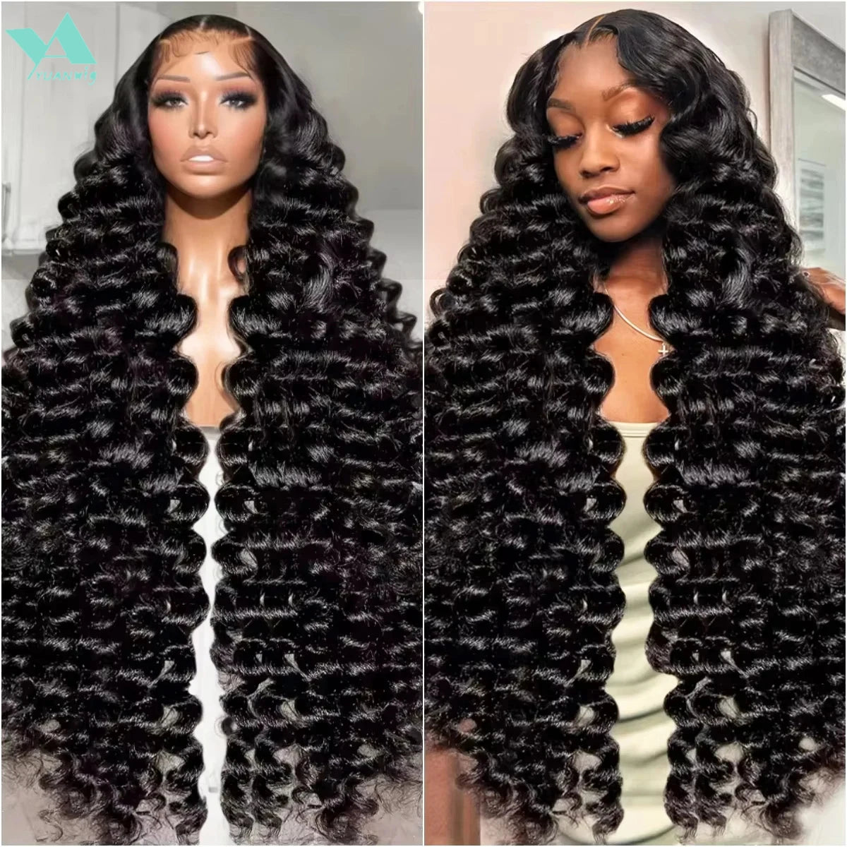 Loose Deep Wave Curly Hair Wigs