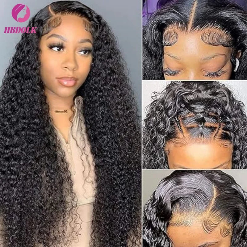 Glueless Ready To Wear Curly Hair Wigs