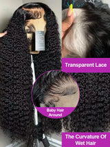 Hd Transparent Loose Deep Wave Lace Frontal Wig
