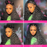 Deep Wave Frontal Deep Hair Wig