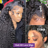 Hd Lace Frontal Curly Hair Wigs
