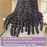 Hd Transparent Lace Front Deep Hair Wig