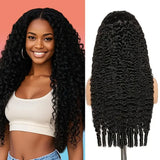 Hd Transparent Lace Front Deep Hair Wig