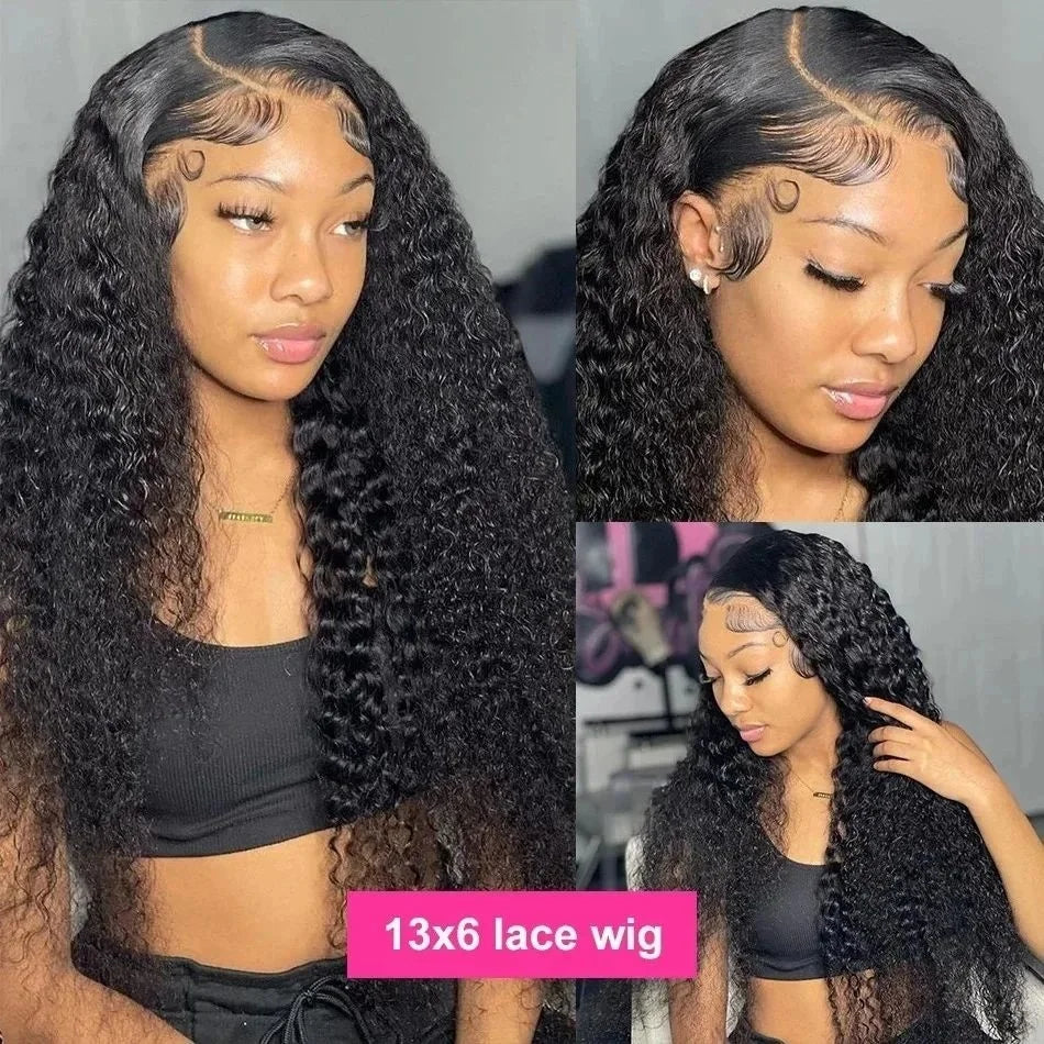 Deep Wave Lace Front Wig