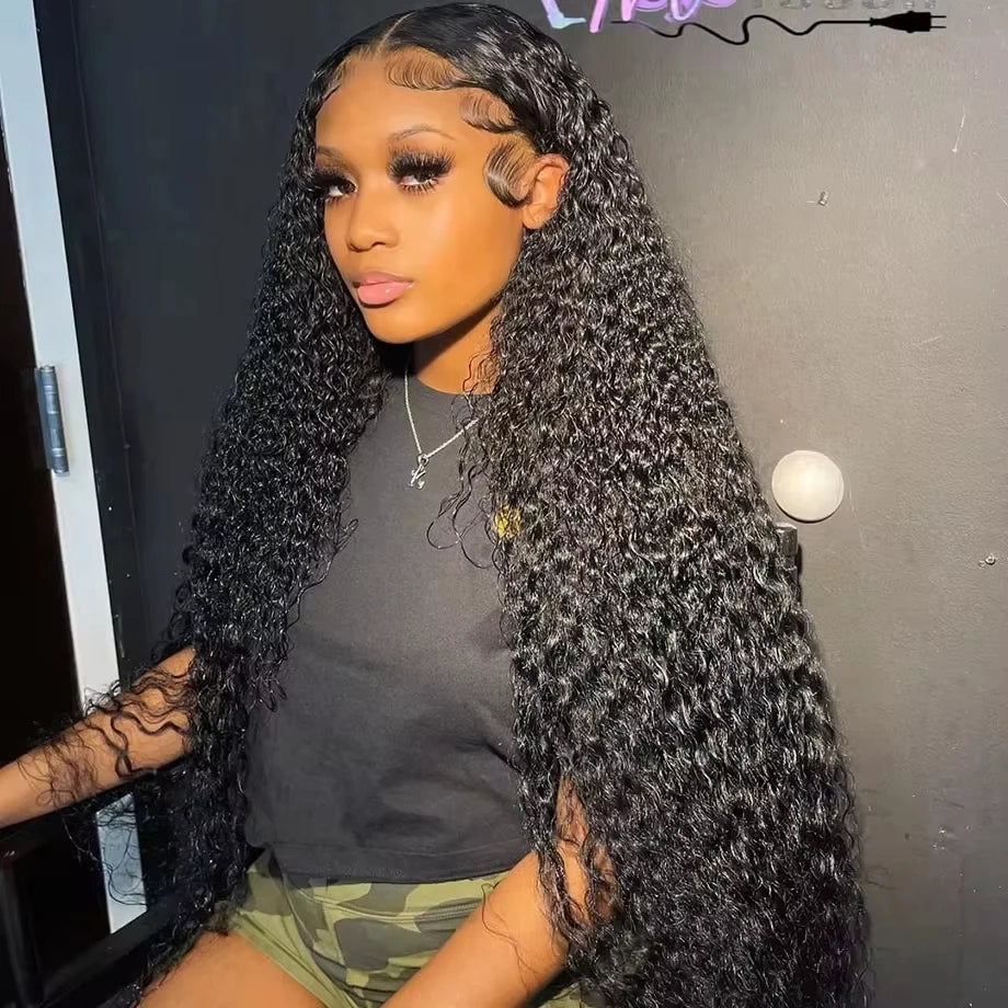 Deep Wave Frontal Deep Hair Wig