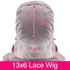 Burgundy Lace Frontal Curly Hair Wigs