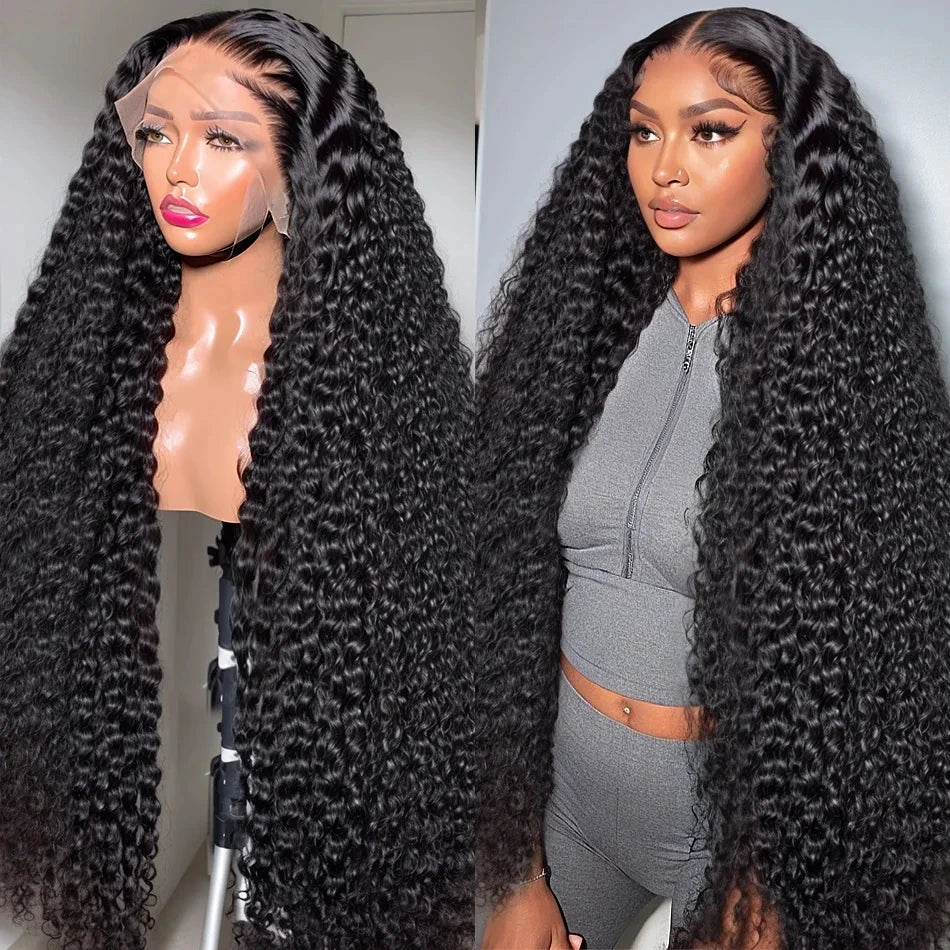 Deep Wave Frontal Deep Hair Wig