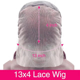 Burgundy Lace Frontal Curly Hair Wigs
