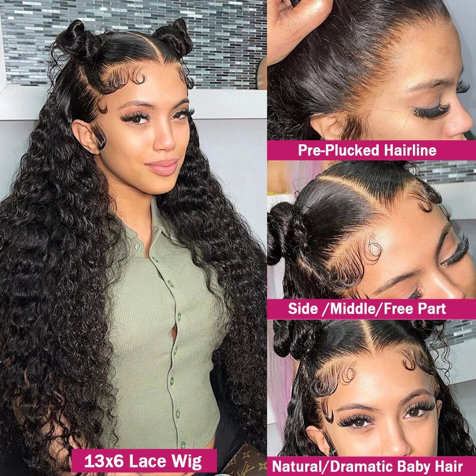 Hd Lace Frontal Deep Hair Wigs