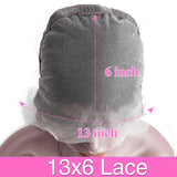 Body Wave HD Lace Frontal Brazilian Curly Hair Wigs