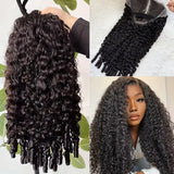 Hd Transparent Lace Front Deep Hair Wig