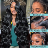 Body Wave Hd Lace Frontal Deep Hair Wig