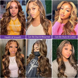Pre Plucked Deep Hair Wig