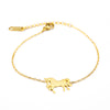 GoldUnicorn Horse Charm Bracelet