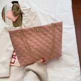 Women's Lingge Shopping Shoulder Bag