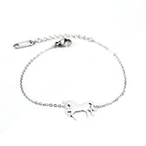 GoldUnicorn Horse Charm Bracelet
